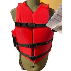 Unisex Onyx Adult Red Life Jacket